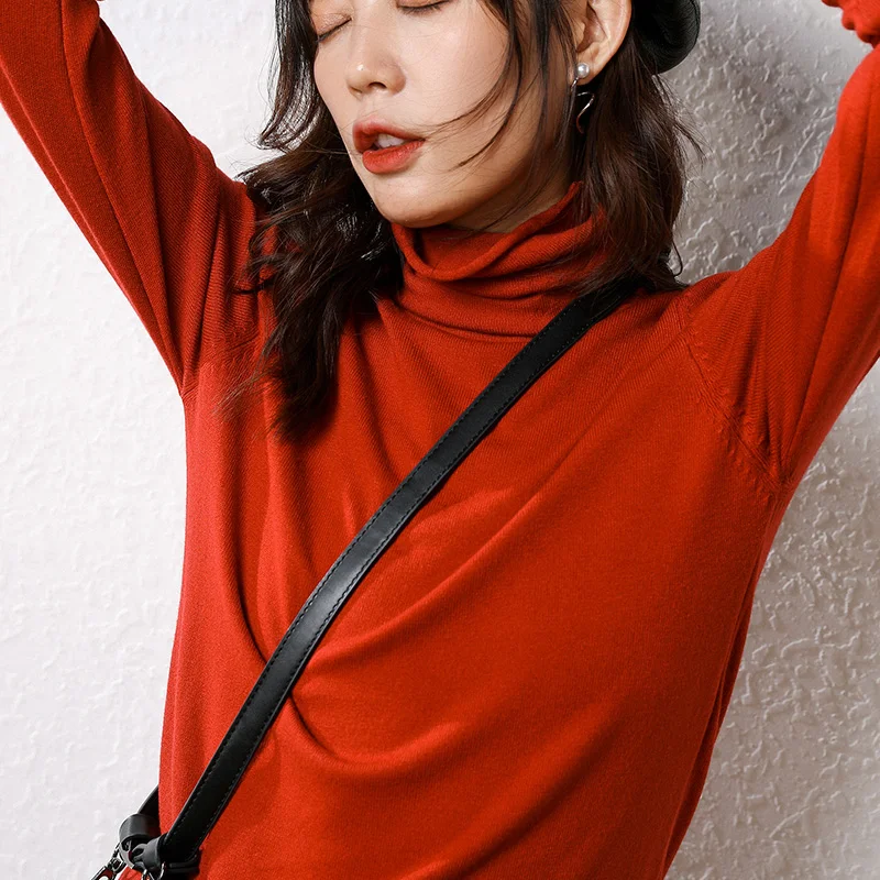 

Cashmere sweater woman fashion 2020 women turtleneck cashmere sweater women knitted pullover women sweater Casual tops M-XXXL