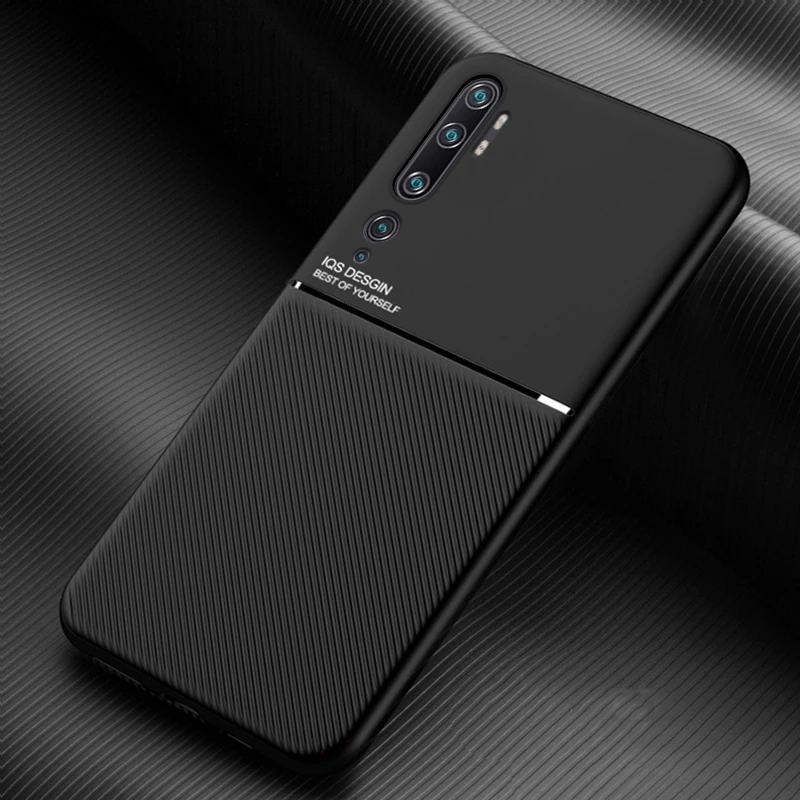 Чехол для телефона Xiaomi Mi 10 Pro чехол Магнитный из искусственной кожи с рамкой ТПУ