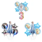 Замороженная искусственная мультяшная Эльза Анна надувная фигурка принцессы 32 дюйма цифры украшение для детской Вечерние