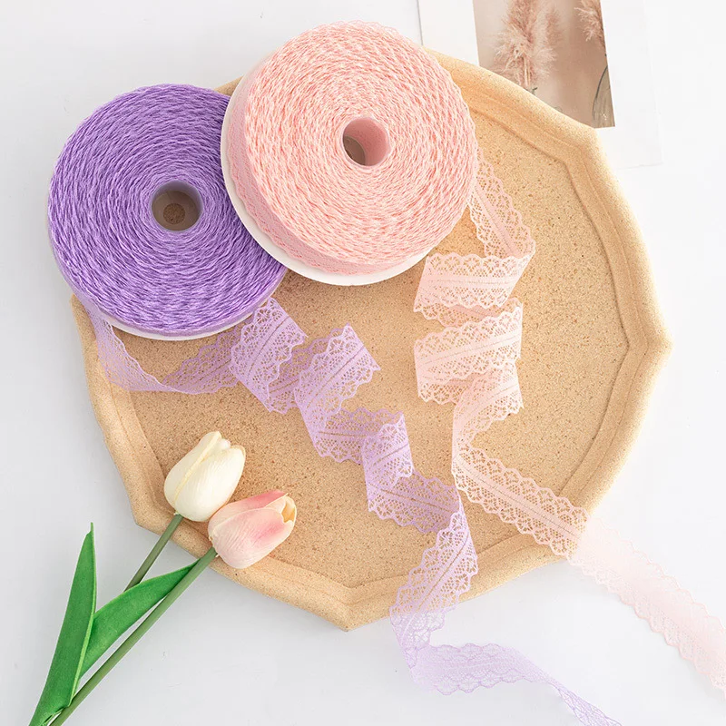 

Lace Ribbon Flower Packaging Ribbon Bow Gift Packaging Ribbon Bouquet Decorative Packaging Ribbon Florist A Reel Of 3cm 50 Yards