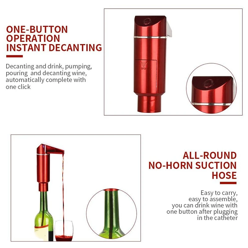 

Multiple ligent Electronic Decanter for Wine Fast Decanter for Wine Electric Decanter for Wine