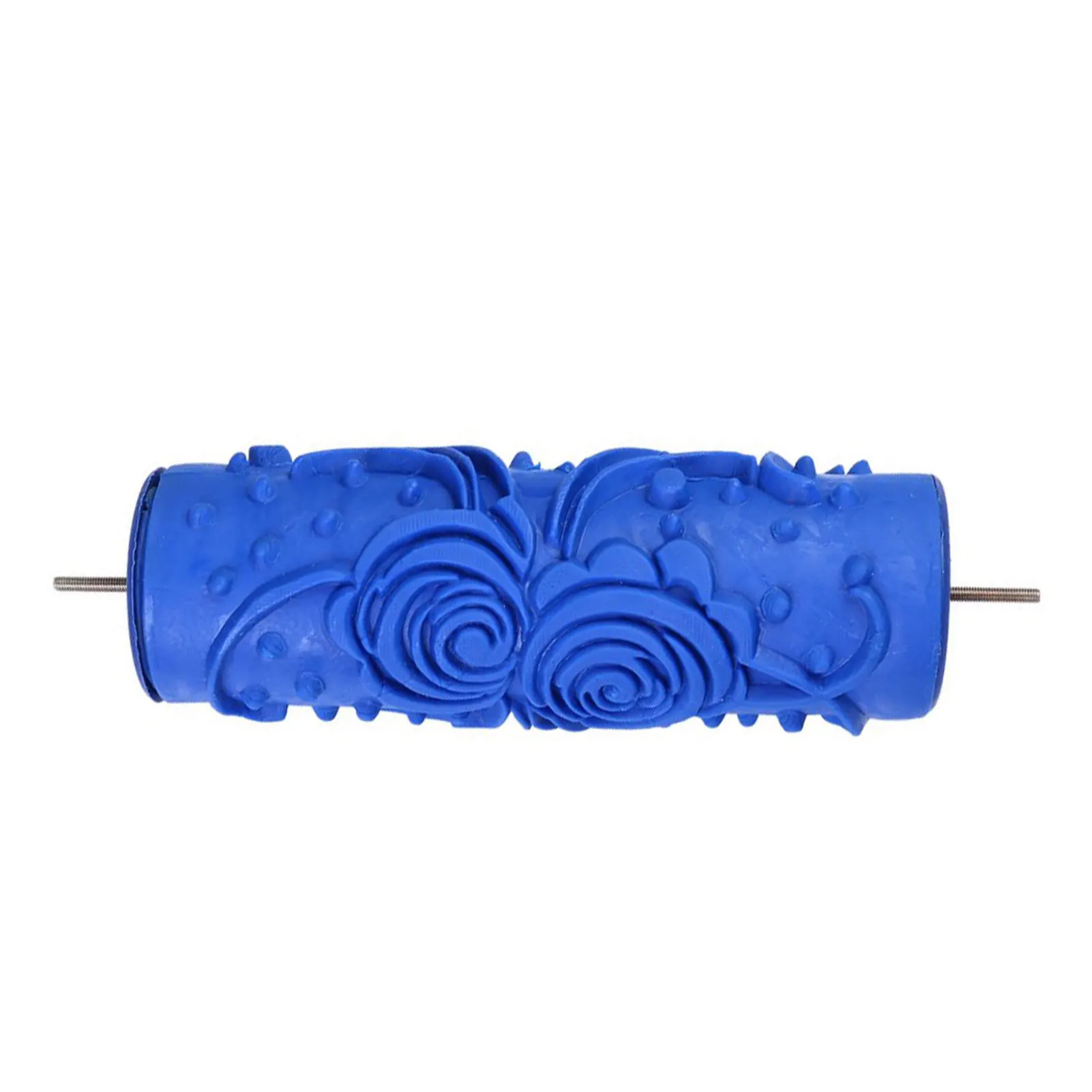 

5inch 3D Pattern Patterned Wall Decoration Accessories Embossed Flower Professional Paint Roller Manual Rubber Brush Home Tool