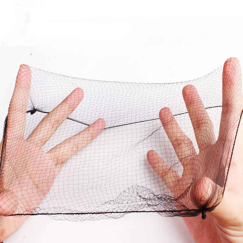 10 шт./лот нейлоновая сетка для наращивания волос женщин и девушек черная