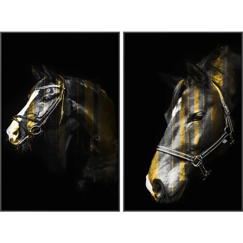 Современный стиль черный постер и печать уникальные декоративные настенные