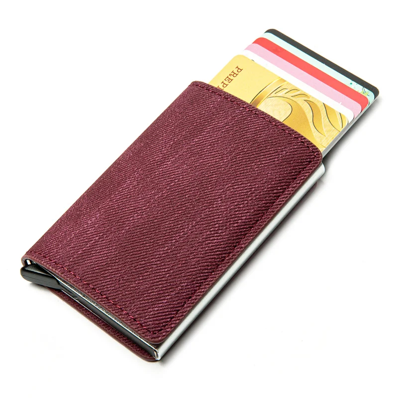 ZOVYVOL 2021 защита от кражи RFID салфетки Бизнес автоматический держатель для карт и