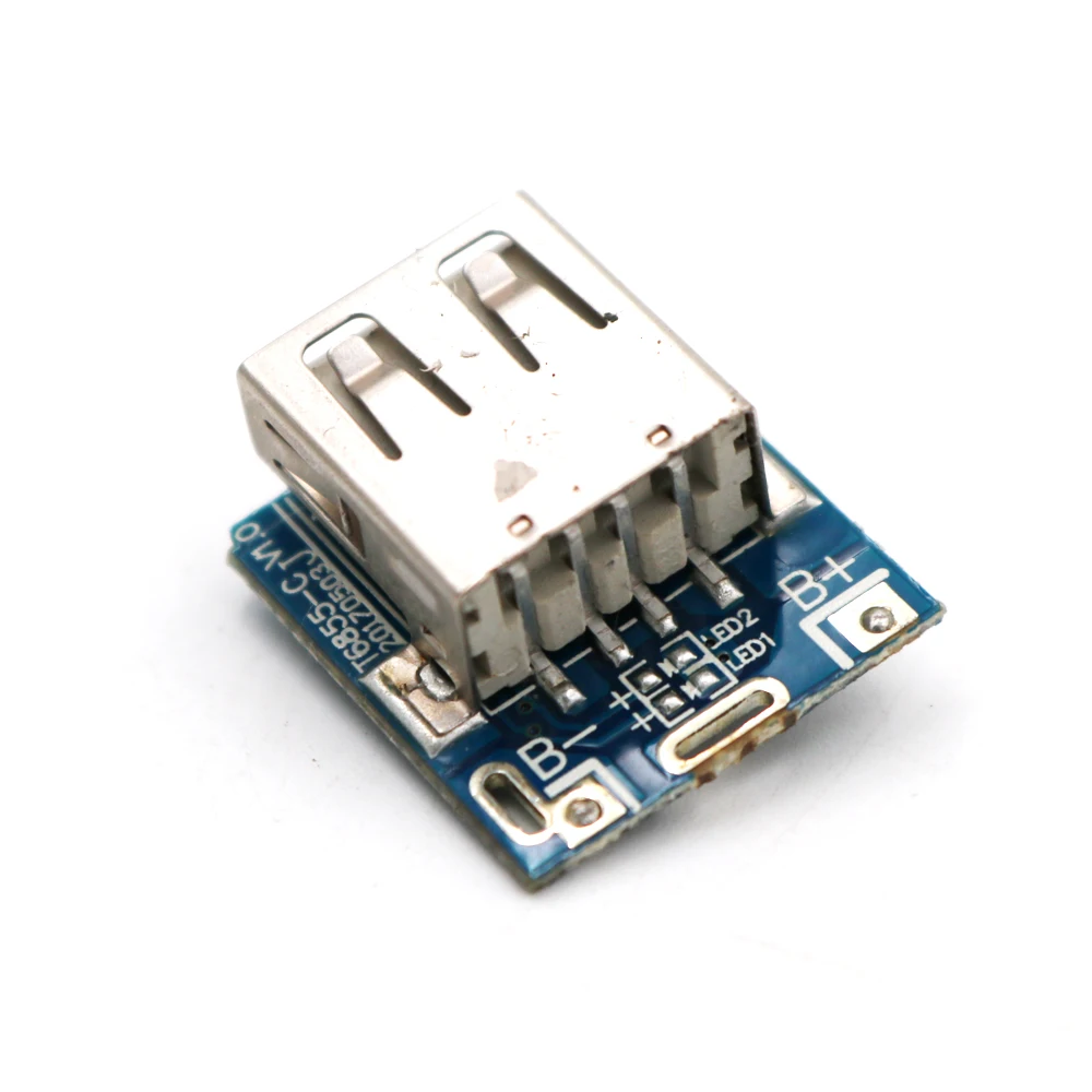 DIY 5V 1 65 W Панели солнечные Мощность банк Батарея коробка 3 7 V Micro USB 2A Boost Mobile 18650