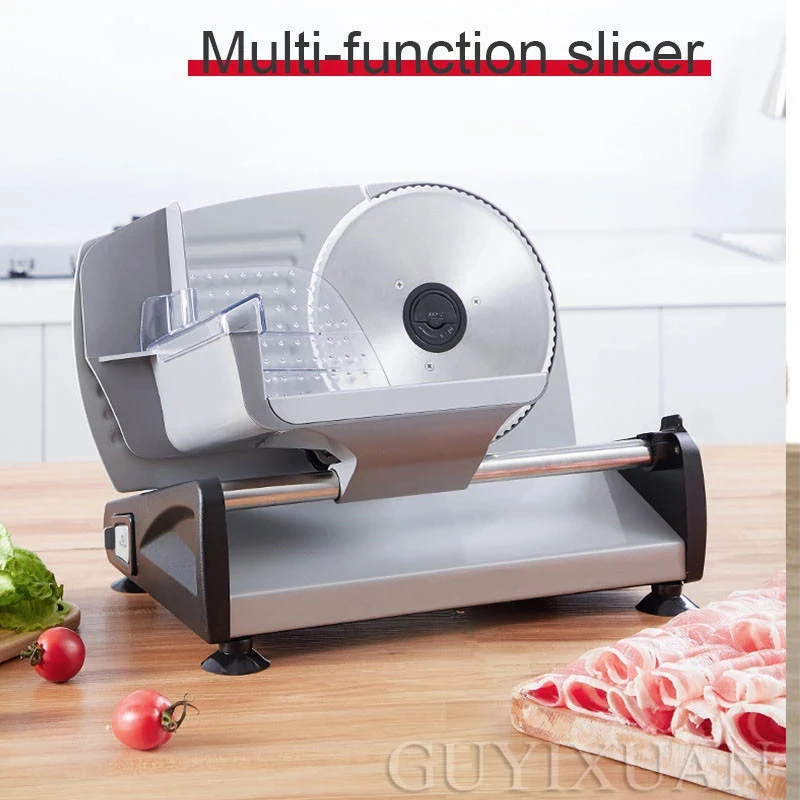 

Electric fruit and vegetable slicer Household meat slicer Cut lamb Beef roll machine Multifunction Meat cleaver Toast slicer