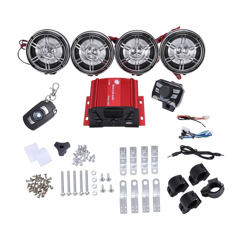 3 дюймовые мотоциклетные водонепроницаемые Bluetooth колонки 4 - Цена: 3 439,21 руб.