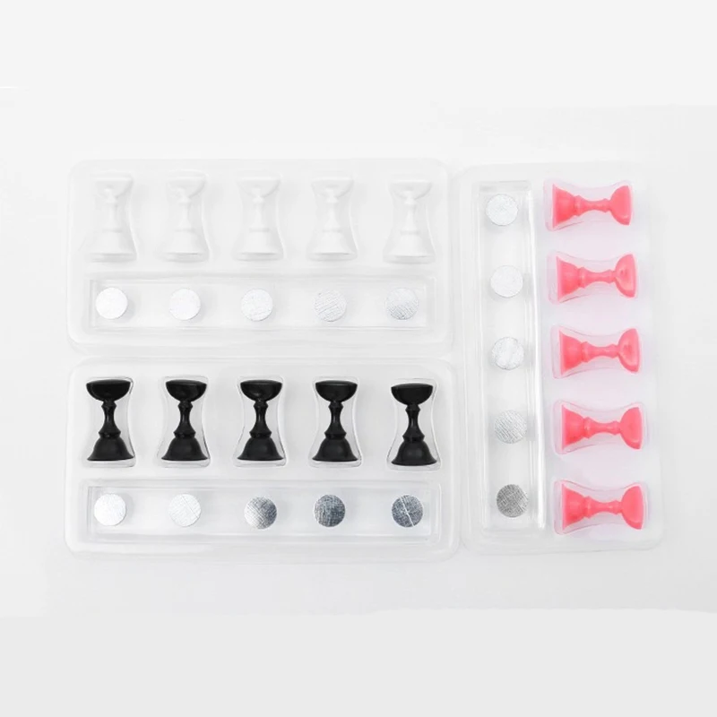 Держатель для ногтей тренировка опора магнитная основа магнитный дисплей рамка