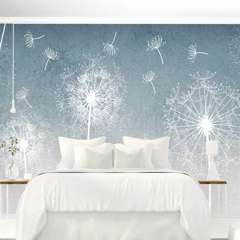 Пользовательские 3D фото обои современный минималистичный пейзаж цветок