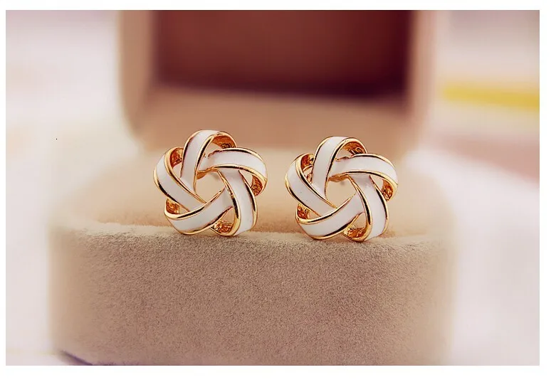 Серьги-гвоздики для женщин Brincos модные подвески Bijoux Эмаль Цветок Букле д 'ореиль женский аксессуар ювелирные изделия