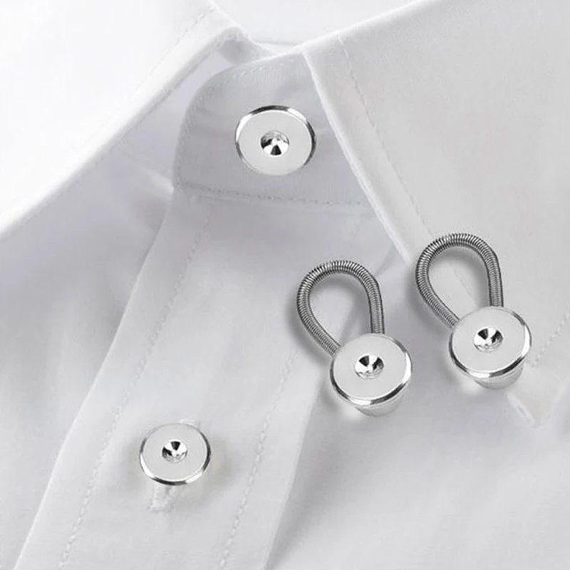 Удлинители для воротника 6 шт./лот металлические пуговицы джинсы брюки талия