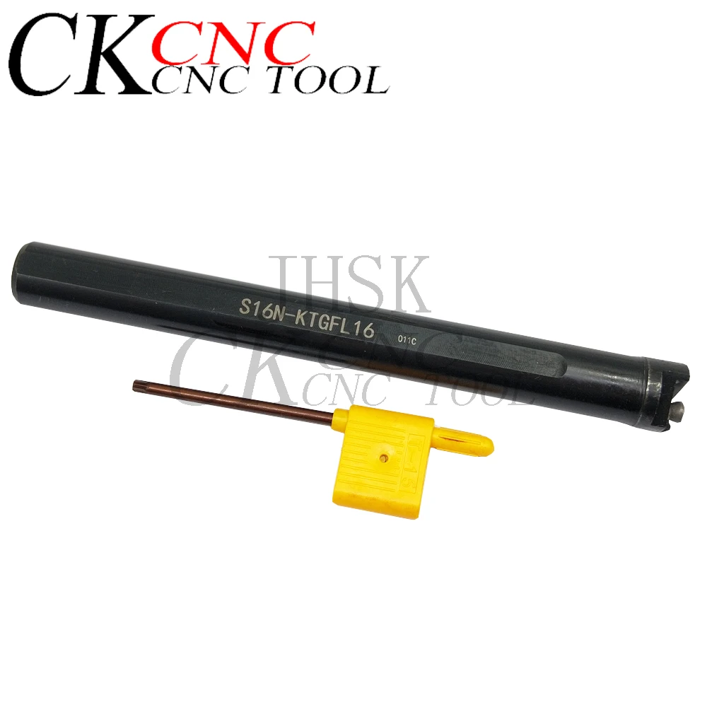 1pc S16N-KTGFL16 S16N KTGFL16 Grooving turning tools holder cutter lathe shank Cutting arbor CNC Slotting Tool Holder for TGF32L - купить по