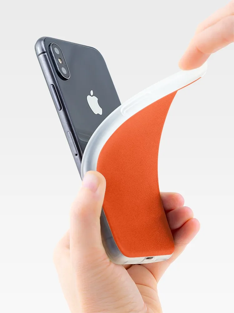 Яркий оранжевый неоновый Прозрачный чехол для iphone X XSMAX XR 11 Pro Max чехол для iphone 6 6s 5 5S 7plus 8plus iphone 7 8 чехол