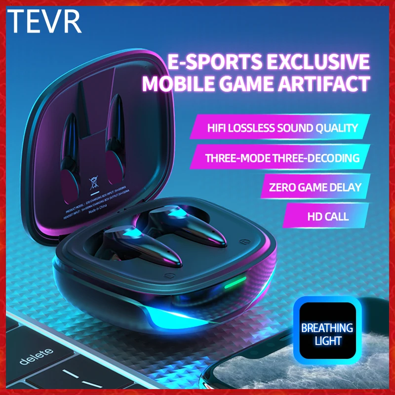 

TEVR New Original G10 Auriculares Bluetooth Business Earphone Business Music Game Wireless Headset Dual Stereo Noise Earbud Gift