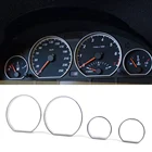 4 шт., хромированные кольца-Тахометр для BMW E46 3 серии 1998-2005 E46 M3 2000-2006