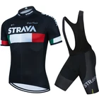 Трикотажный комплект для велоспорта STRAVA, одежда для горного велосипеда, профессиональная одежда для велоспорта, спортивный костюм, одежда для велоспорта, лето 2022