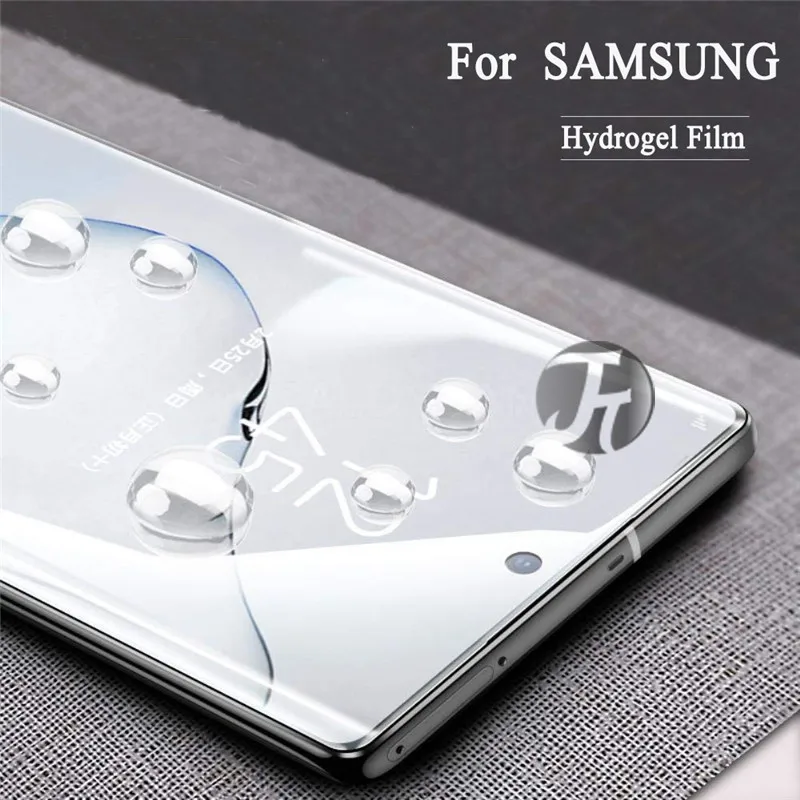 Гидрогелевая пленка для Samsung Galaxy S9 plus S8 S10 2 шт. полное покрытие 9 8 lite Защита экрана