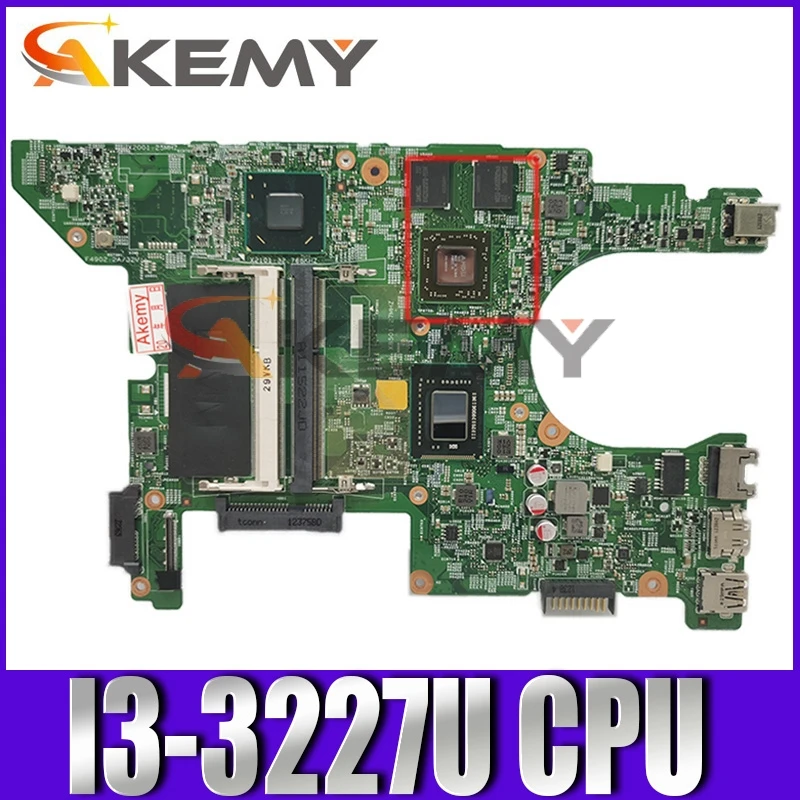 

Оригинальная материнская плата для ноутбука DELL Inspiron 14R 5423 I3-3227U 7570M 11289-1 MainboardCN- 0031D8 0031D8 HM77 SR0XF
