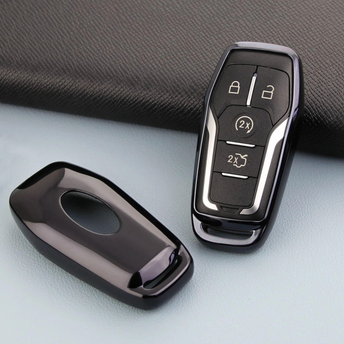 Для Ford Fusion Mondeo Mustang F 150 Explorer Edge Lincoln MKC MKX MKZ Аксессуары смарт Брелок чехол держатель