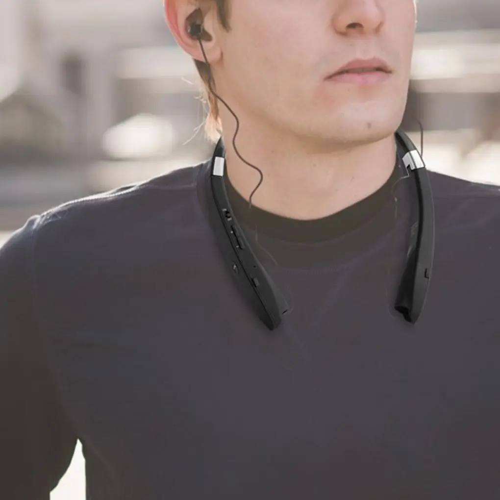 Фирменная Новинка Bluetooth 4 1 Шум снижение Беспроводной гарнитура выдвижной