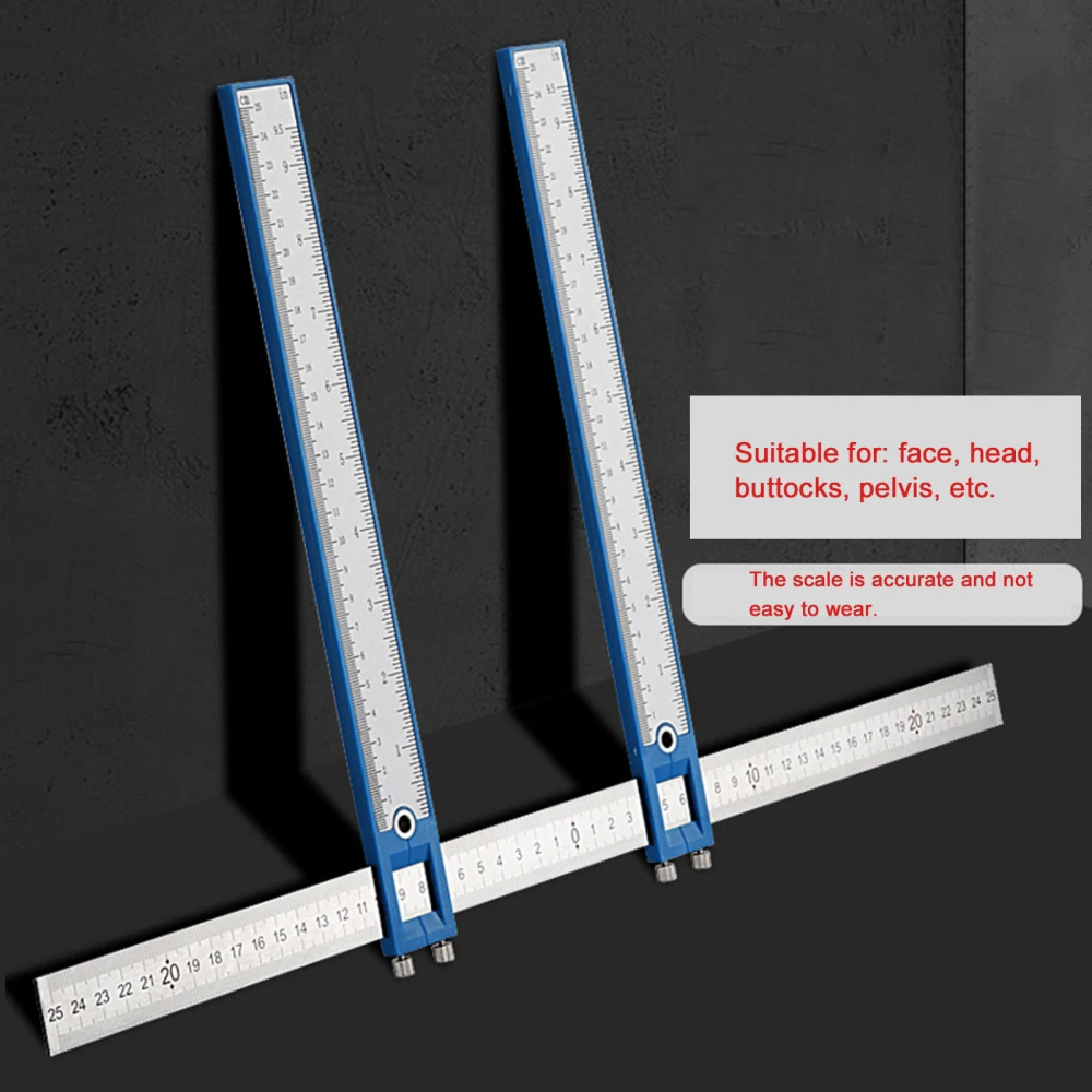 

Woodworking Measuring Ruler Stainless T-type