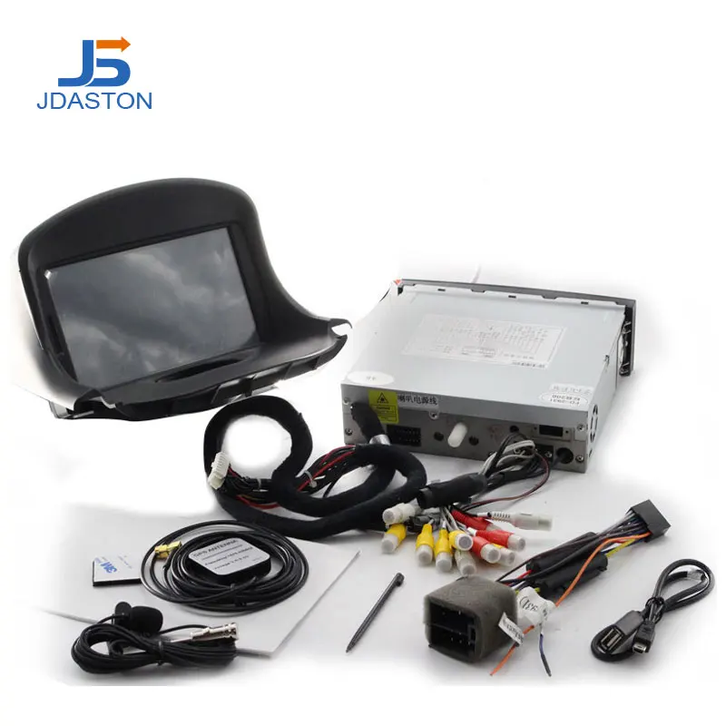 JDASTON Android 10 0 автомобильный DVD плеер для PEUGEOT 206 206CC GPS навигация 1 Din автомобильное