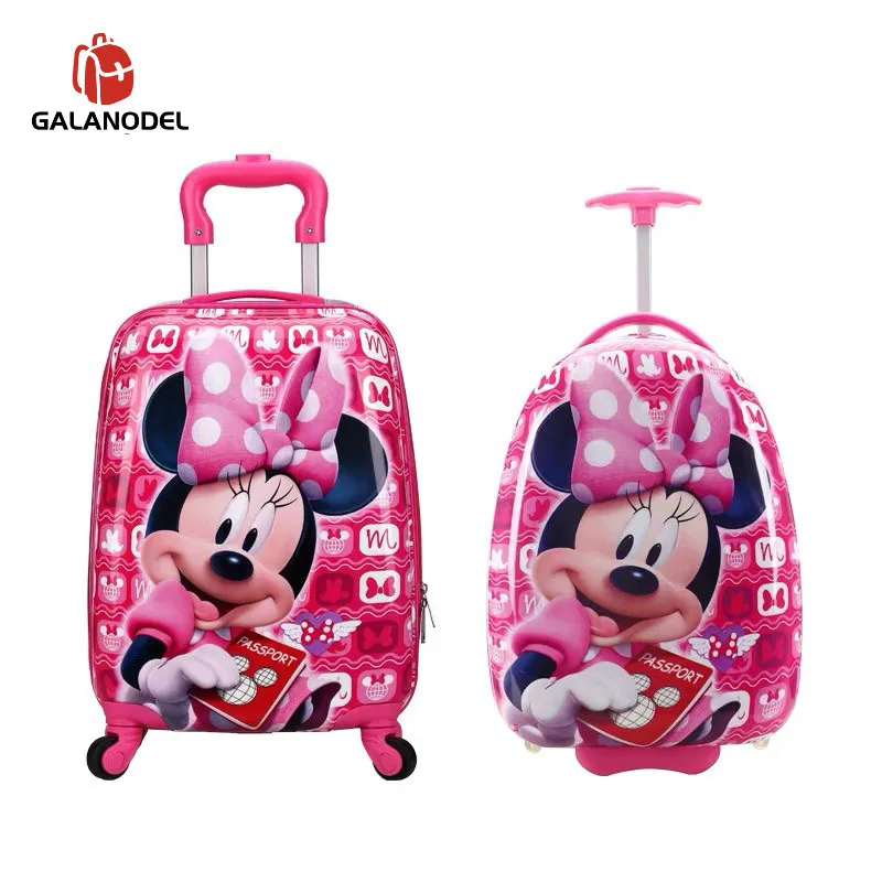 Children luggage3 Детский чехол для костюма, детский чехол на колесиках, детские школьные сумки, дорожный костюм, чехол на колесиках, 3D мультяшный чехол для путешествий, детская коробка для игрушек - Цвет: Children luggage3