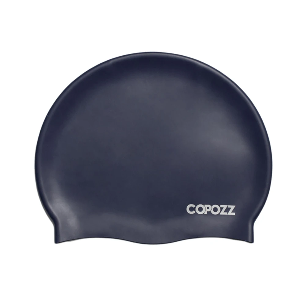 

Men Women Travel Swimming Cap Outdoor Long Hair Summer Sports Protect Ears Adult Non Slip Diving Portable Elastic Silicon