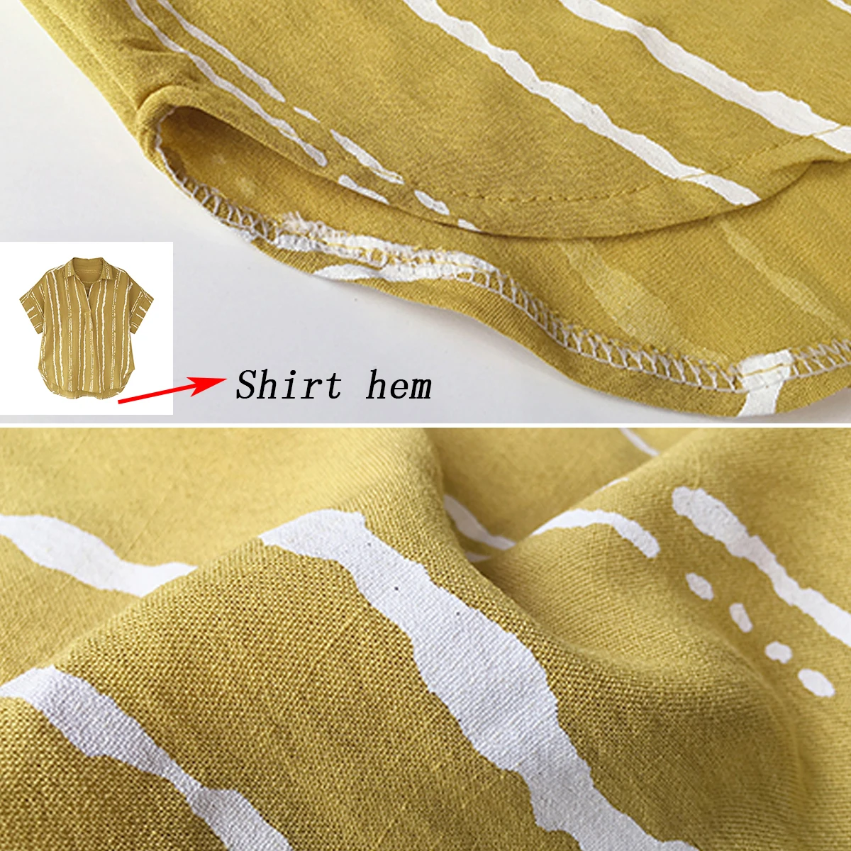 

4XL Striped Vintage Blouses for Women Oversize Chiffon Shirts Short Sleeve Tops Loose Turndown Collar Lady Office Clothing