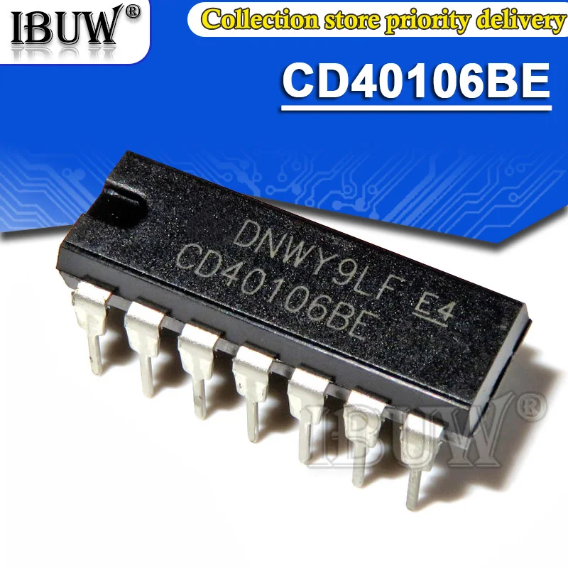 10 шт. CD40106BE DIP CD40106 DIP-14 CD40106BD DIP 14