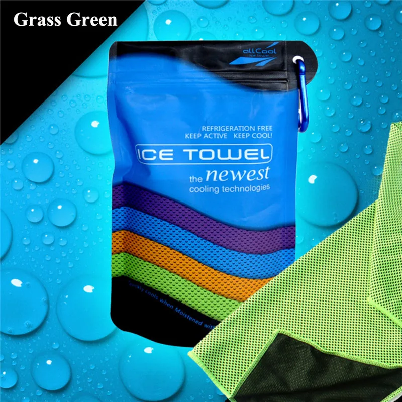 

Sport Towel Fast Cooling Ice Quick Dry microfiber Beach Towels Summer Lasting Instant Chill Towels