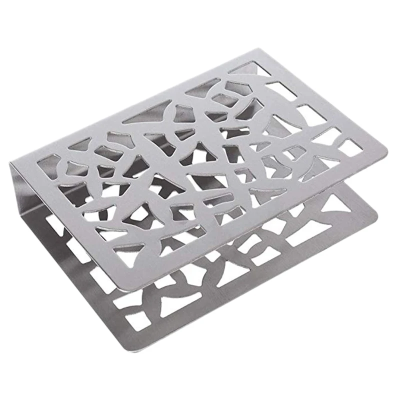 Настольный держатель для салфеток из нержавеющей стали бумажных полотенец