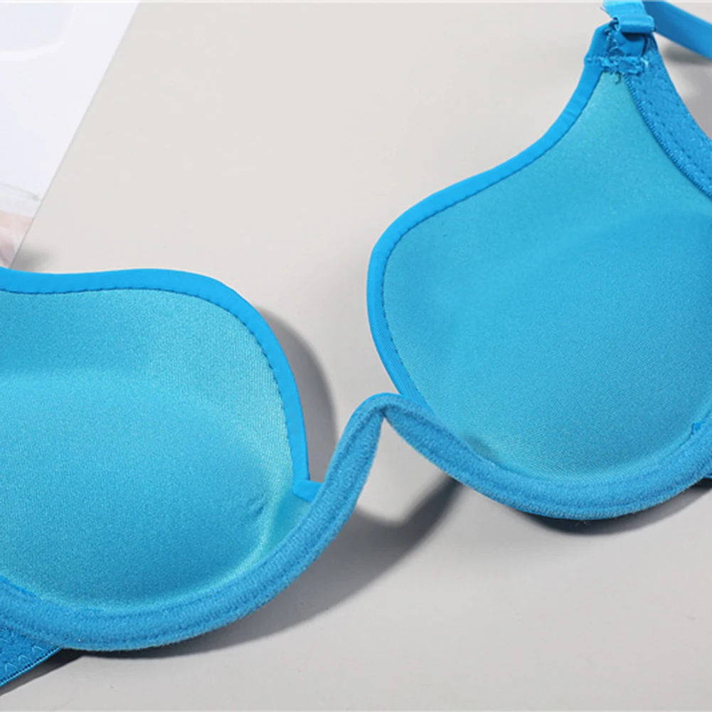 Без стального кольца пуш ап нижнее белье для женщин и девушек сексуальный