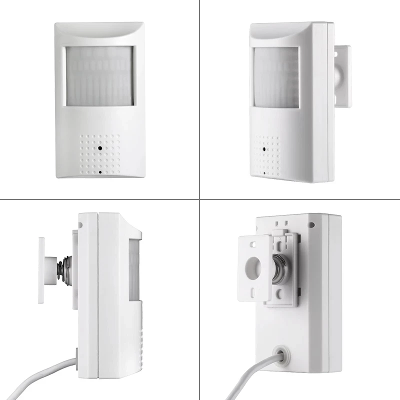Мини-Wi-Fi IP-камера Невидимый звук 2MP / 5MP HD Внутренний PIR Стиль Скрытая безопасность