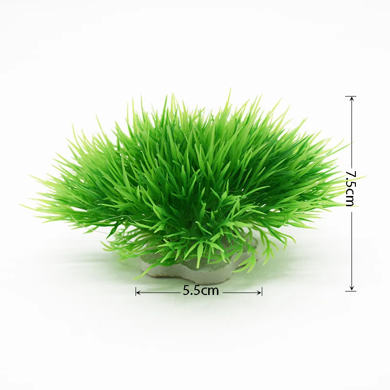 

1 Pieces Artificial Grass ball Lawn Weeds Landscape Accessories Aquatic plant Decorative landscape Home decoration accessories