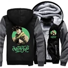 JoJo's причудливое приключение Джозеф Япония аниме зимние Утепленные толстовки мужские флисовые повседневные толстовки с капюшоном повседневные Модные мужские топы