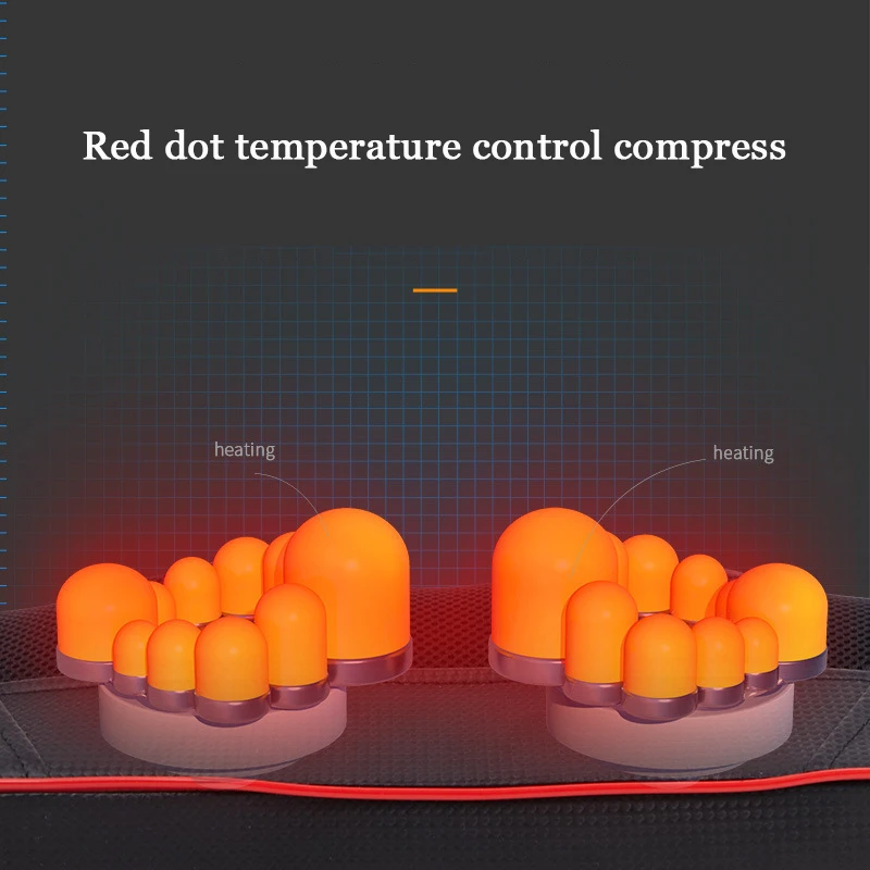 Новейшая поддерживающая Массажная подушка для шеи и спины талии ног тела