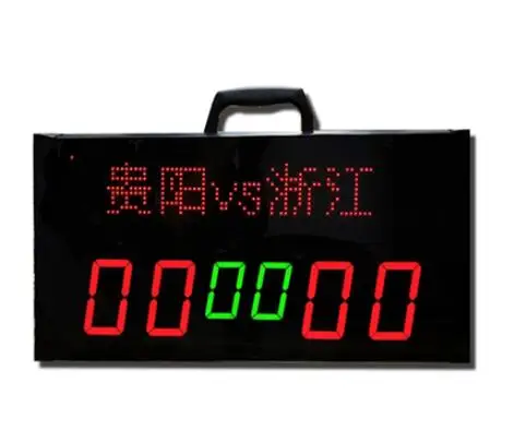 

Customized Wireless Basketball Game Electronic Scoreboard Scorer Timer Basketball 24 Seconds Countdown Led Linkage