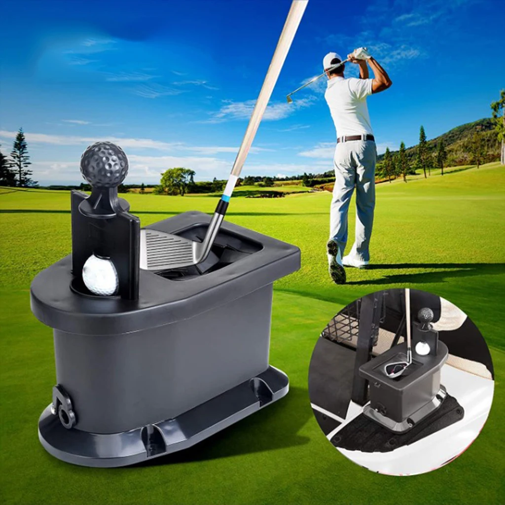Премиум Гольф мяч клуб Шайба Корзина-крепление Golfer очиститель машина