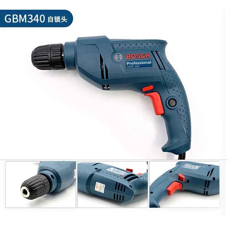 Bosch Hand Drill 220V Household Multi-functional Electric Screwdriver Dr. Pistol Drill Industrial Grade Tool Electroporation