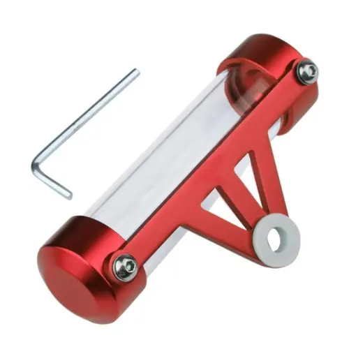 

Безопасный мотоцикл трубчатый диск цилиндрический держатель красный Водонепроницаемый