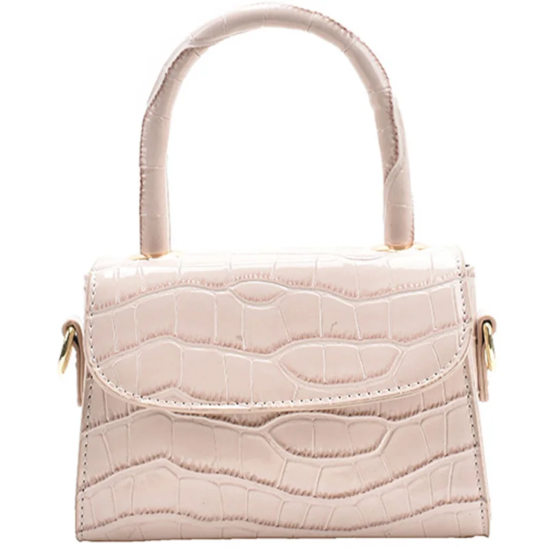 

Stone pattern PU Leather Crossbody Bags For Women 2021 New Mini Shoulder Bag Simple Style Lady Travel Handbags Clutch Totes Pack