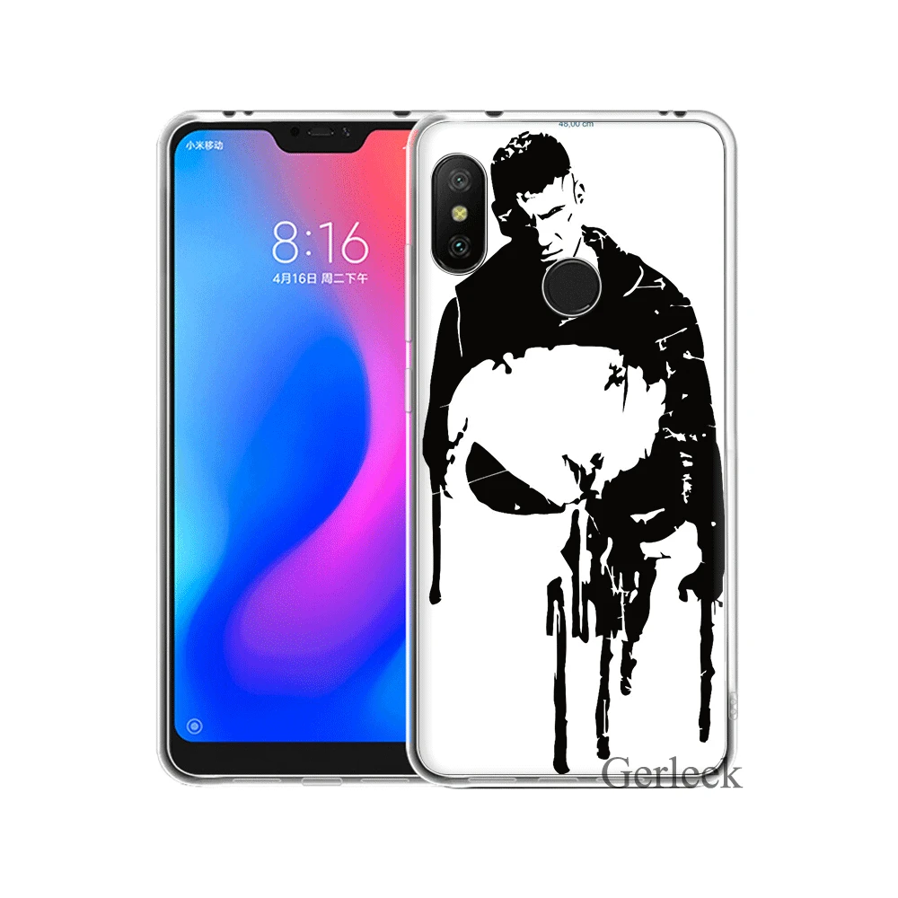 Жесткий чехол для телефона Desxz Xiaomi Mi 5 5S 6 8 Lite SE A1 5X A2 F1 9 MAX 3 Каратель защитная