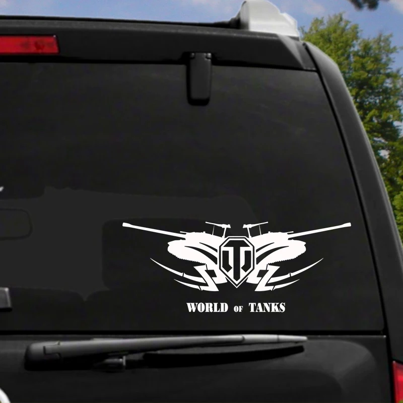 

World of Tanks Auto Car Sticker Car Styling Decal Vinyl Car Window Cover Scratches Waterproof PVC 15cmx6cm