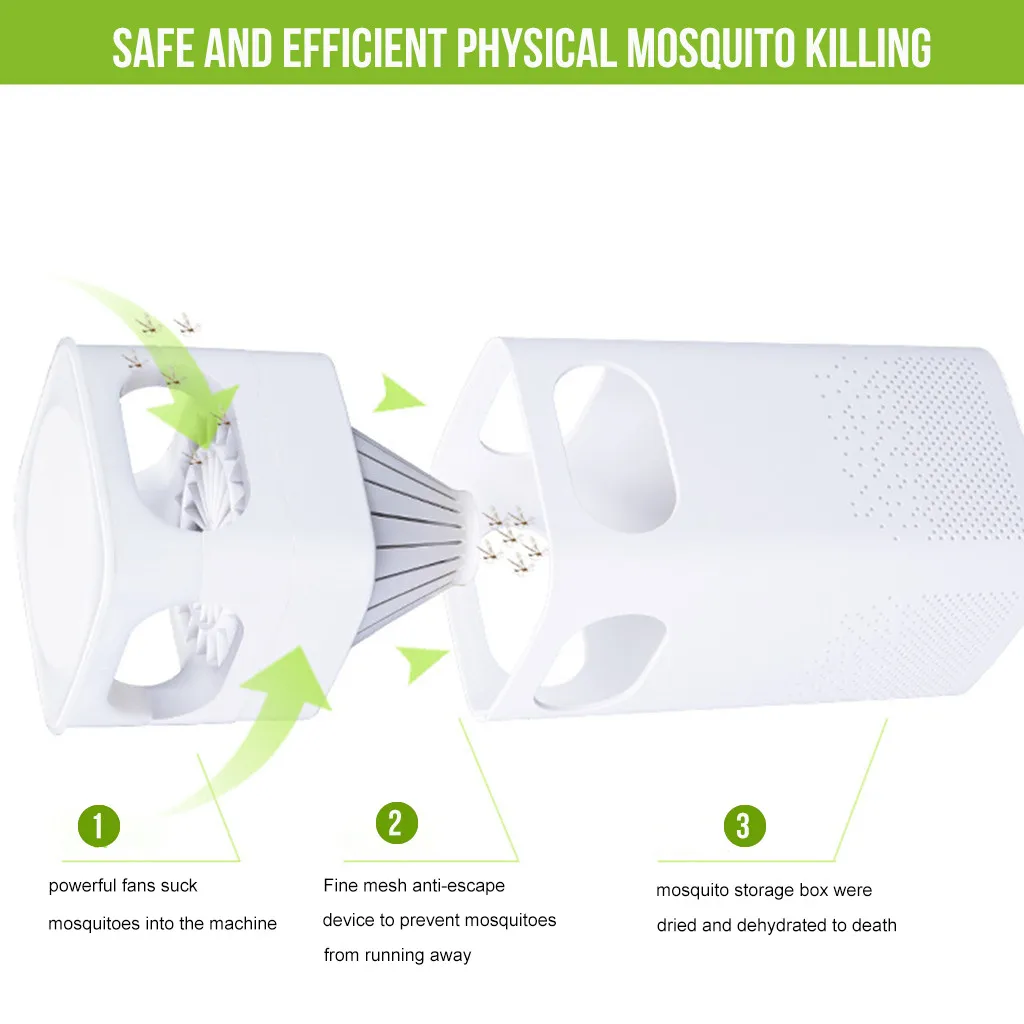 Электронная лампа для борьбы с москитом насекомые летают убийца комаров