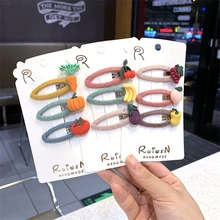 3 pinces à cheveux dessin animé pour enfants, épingle à cheveux, accessoires pour filles  (4)