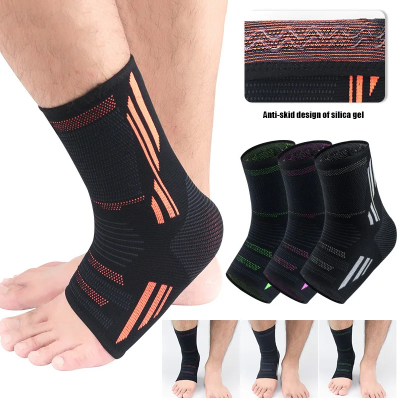 

Ankle Brace Anti Sprained Warm Ankles Support Sleeve for Outdoor Sports Basketball Badminton QW