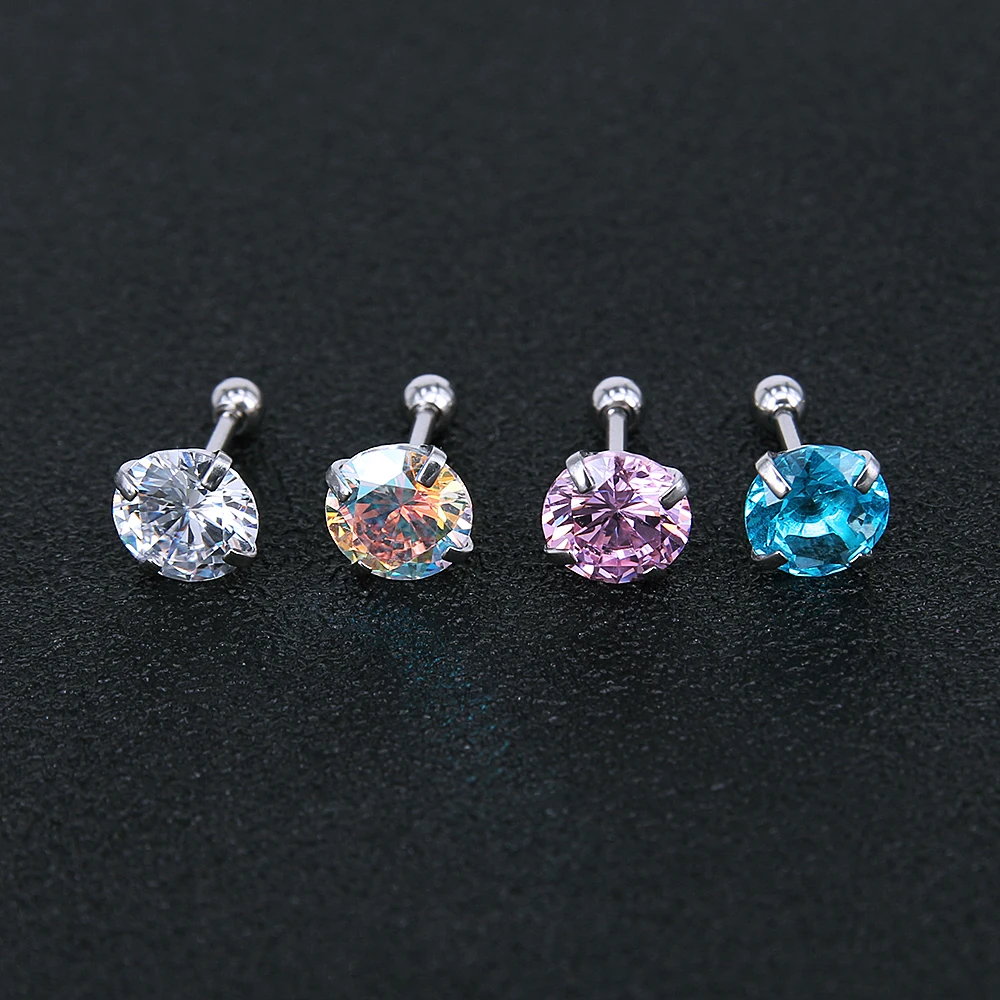 ZS Conch Helix Комплект сережек для женщин и девочек 3 пары серьги из нержавеющей стали