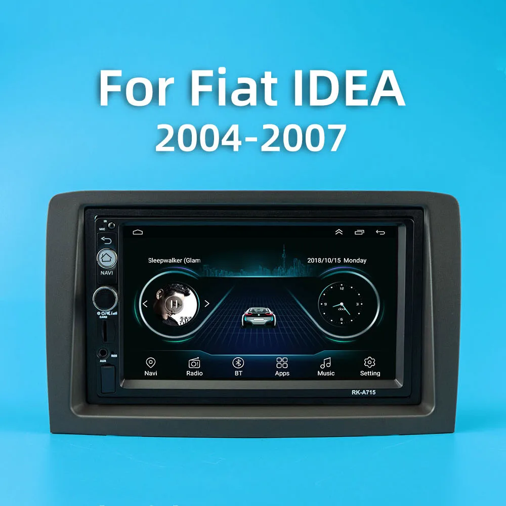 

2 Din Android For Fiat IDEA 2004-2007 7" Car Radio Multimedia Head Unit with Frame Audio Auto Stereo Autoradio GPS Navigation